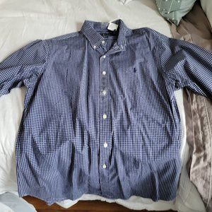 Brand new ralph lauren mens button down shirt